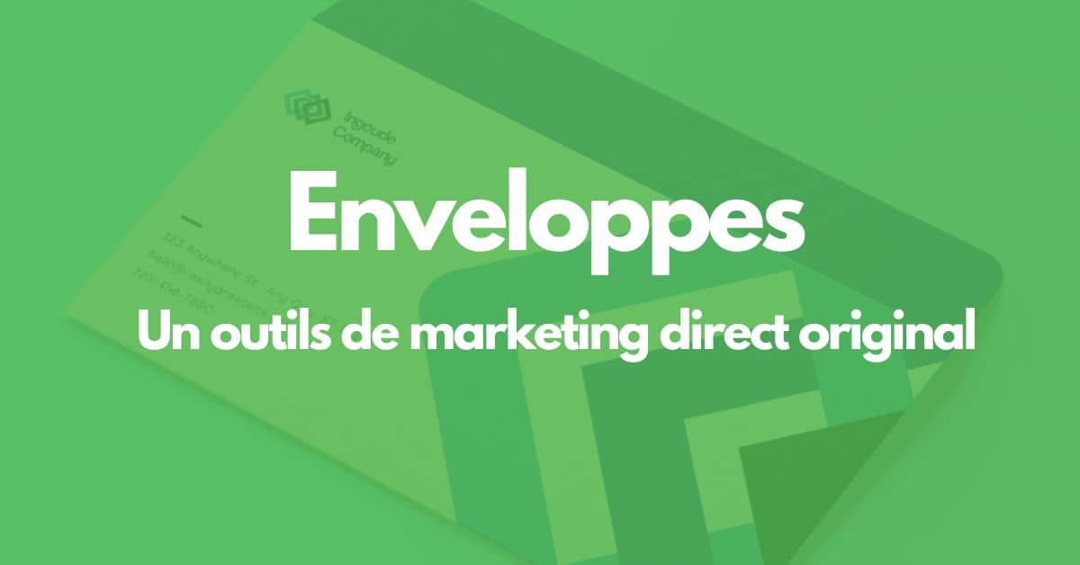 enveloppes marketing direct